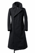 画像をギャラリービューアに読み込む, ierib exclusive military coat / boiled waxy cotton (BLACK)