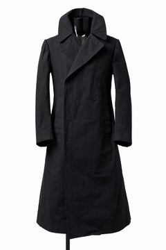 画像をギャラリービューアに読み込む, ierib exclusive military coat / boiled waxy cotton (BLACK)