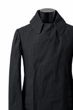 画像をギャラリービューアに読み込む, ierib exclusive military coat / boiled waxy cotton (BLACK)