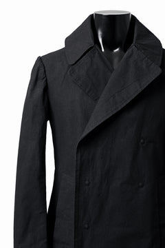 画像をギャラリービューアに読み込む, ierib exclusive military coat / boiled waxy cotton (BLACK)