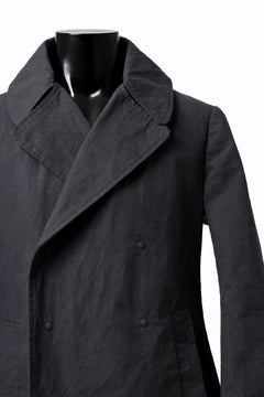 画像をギャラリービューアに読み込む, ierib exclusive military coat / boiled waxy cotton (GREY)