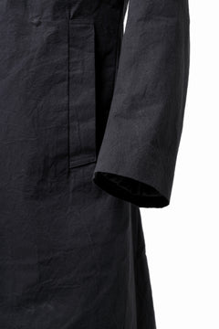 画像をギャラリービューアに読み込む, ierib exclusive military coat / boiled waxy cotton (GREY)