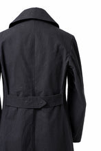 画像をギャラリービューアに読み込む, ierib exclusive military coat / boiled waxy cotton (GREY)