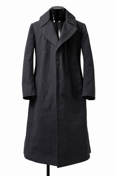 画像をギャラリービューアに読み込む, ierib exclusive military coat / boiled waxy cotton (GREY)