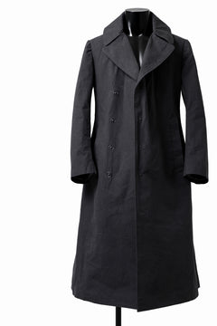 画像をギャラリービューアに読み込む, ierib exclusive military coat / boiled waxy cotton (GREY)