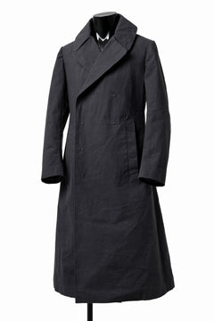 画像をギャラリービューアに読み込む, ierib exclusive military coat / boiled waxy cotton (GREY)