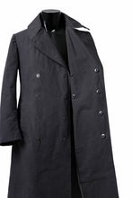 画像をギャラリービューアに読み込む, ierib exclusive military coat / boiled waxy cotton (GREY)