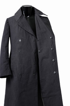 画像をギャラリービューアに読み込む, ierib exclusive military coat / boiled waxy cotton (GREY)