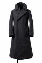 画像をギャラリービューアに読み込む, ierib exclusive military coat / boiled waxy cotton (GREY)