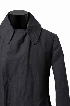 画像をギャラリービューアに読み込む, ierib exclusive military coat / boiled waxy cotton (GREY)