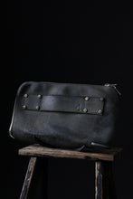画像をギャラリービューアに読み込む, ierib onepiece clutch-bag / Marble Culatta (BLACK #C)