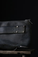 画像をギャラリービューアに読み込む, ierib onepiece clutch-bag / Marble Culatta (BLACK #C)