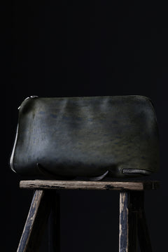 画像をギャラリービューアに読み込む, ierib onepiece clutch-bag / Marble Culatta (BLACK #C)