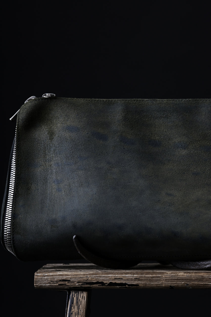 画像をギャラリービューアに読み込む, ierib onepiece clutch-bag / Marble Culatta (BLACK #C)