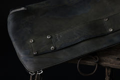 画像をギャラリービューアに読み込む, ierib onepiece clutch-bag / Marble Culatta (BLACK #C)