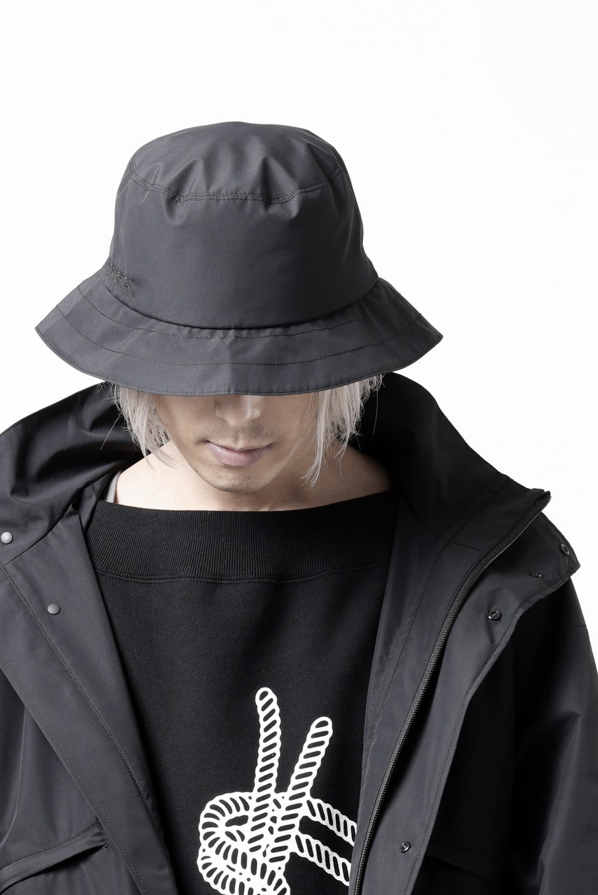 画像をギャラリービューアに読み込む, D-VEC FISHERMANS HAT / GORE-TEX INFINIUM™ MINI RIPSTOP 2L (NIGHT SEA BLACK)