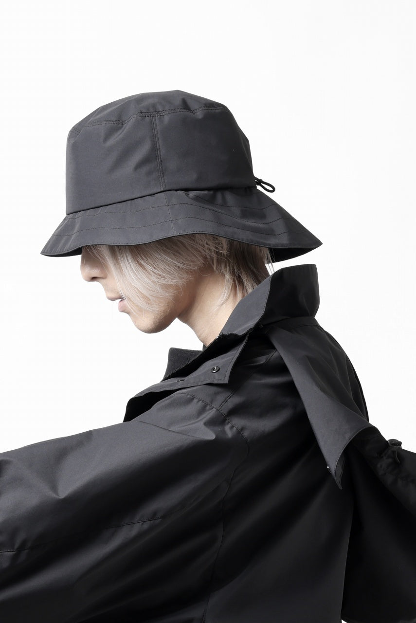 画像をギャラリービューアに読み込む, D-VEC FISHERMANS HAT / GORE-TEX INFINIUM™ MINI RIPSTOP 2L (NIGHT SEA BLACK)