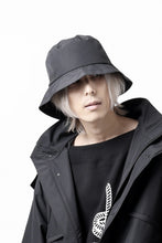 画像をギャラリービューアに読み込む, D-VEC FISHERMANS HAT / GORE-TEX INFINIUM™ MINI RIPSTOP 2L (NIGHT SEA BLACK)