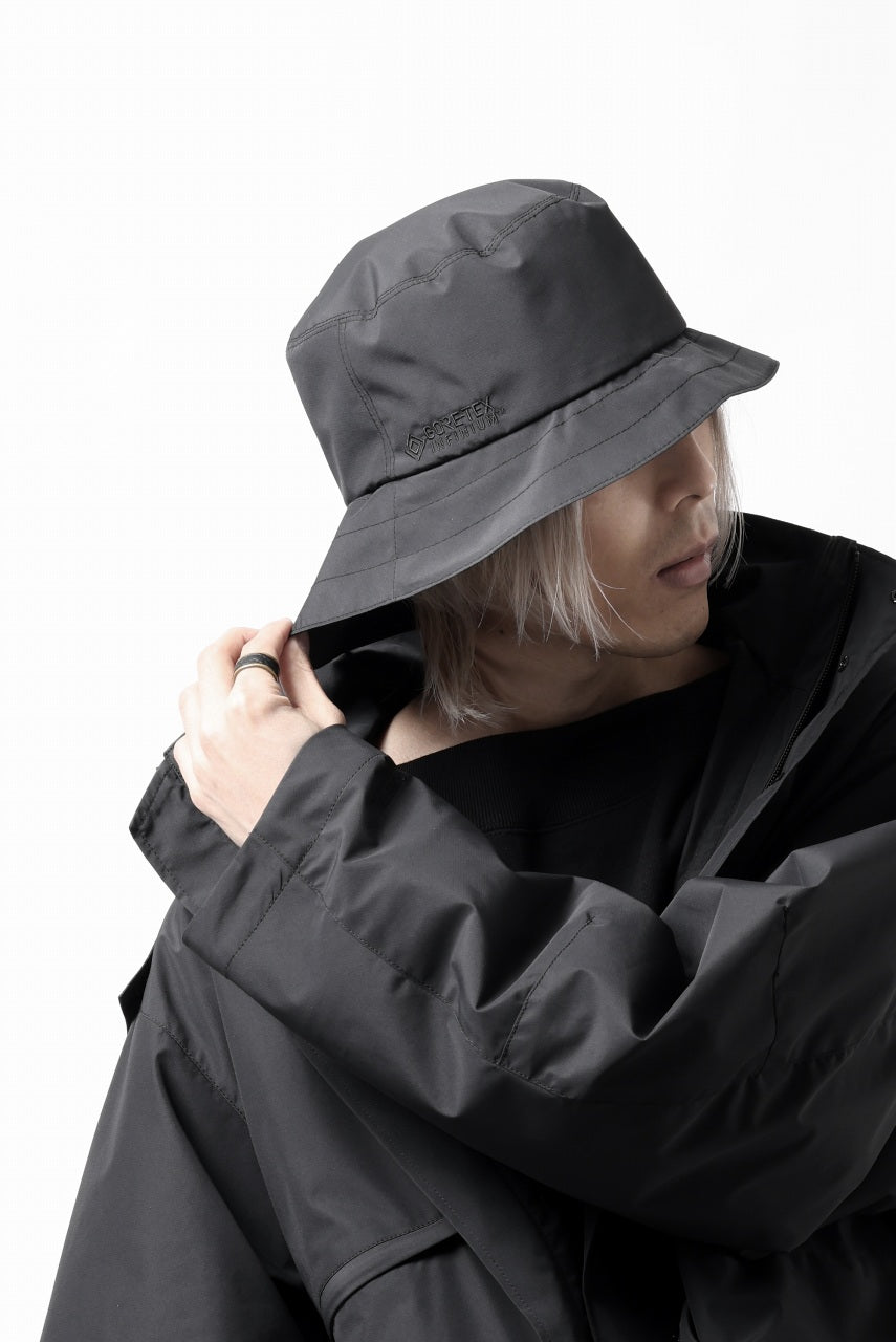 画像をギャラリービューアに読み込む, D-VEC FISHERMANS HAT / GORE-TEX INFINIUM™ MINI RIPSTOP 2L (NIGHT SEA BLACK)