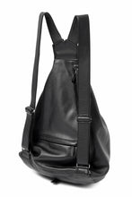 画像をギャラリービューアに読み込む, discord Yohji Yamamoto Y Back Pack BIG / Soft Shrink Cow Leather (BLACK)