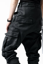 画像をギャラリービューアに読み込む, 11 BY BORIS BIDJAN SABERI CARGO POCKET PANTS / PIGMENT DYED "P21B-F-1481" (DARK BLUE)