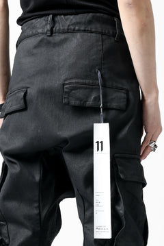 画像をギャラリービューアに読み込む, 11 BY BORIS BIDJAN SABERI CARGO POCKET PANTS / PIGMENT DYED "P21B-F-1481" (DARK BLUE)