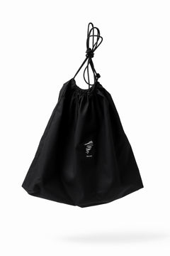 画像をギャラリービューアに読み込む, discord Yohji Yamamoto TUCK ONE SHOULDER BAG / NATURAL SHRINK CALF LEATHER (BLACK)