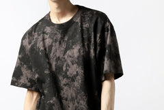 Load image into Gallery viewer, DEFORMATER.® "SPLASH" BACK LOGO TEE / MOTTLED DYING (CHARCOAL)