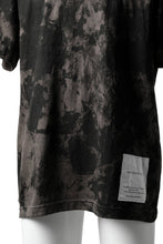 Load image into Gallery viewer, DEFORMATER.® "SPLASH" BACK LOGO TEE / MOTTLED DYING (CHARCOAL)
