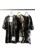 Load image into Gallery viewer, DEFORMATER.® "SPLASH" BACK LOGO TEE / MOTTLED DYING (CHARCOAL)