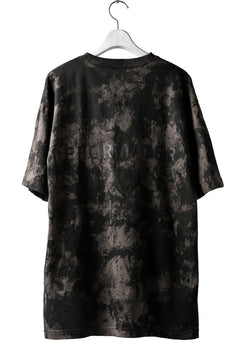Load image into Gallery viewer, DEFORMATER.® "SPLASH" BACK LOGO TEE / MOTTLED DYING (CHARCOAL)