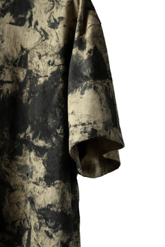 Load image into Gallery viewer, DEFORMATER.® "SPLASH" BACK LOGO TEE / MOTTLED DYING (LIGHT BEIGE)