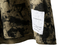 Load image into Gallery viewer, DEFORMATER.® "SPLASH" BACK LOGO TEE / MOTTLED DYING (LIGHT BEIGE)