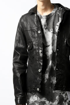 Load image into Gallery viewer, DEFORMATER.® "SPLASH" BACK LOGO TEE / MOTTLED DYING (MIX GREY)