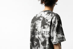Load image into Gallery viewer, DEFORMATER.® "SPLASH" BACK LOGO TEE / MOTTLED DYING (MIX GREY)