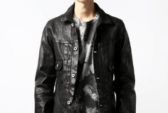 Load image into Gallery viewer, DEFORMATER.® "SPLASH" BACK LOGO TEE / MOTTLED DYING (MIX GREY)