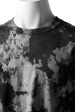 Load image into Gallery viewer, DEFORMATER.® "SPLASH" BACK LOGO TEE / MOTTLED DYING (MIX GREY)