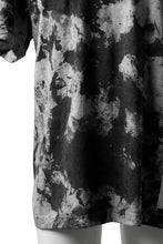 Load image into Gallery viewer, DEFORMATER.® "SPLASH" BACK LOGO TEE / MOTTLED DYING (MIX GREY)