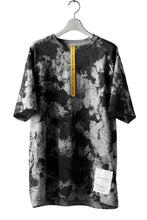 Load image into Gallery viewer, DEFORMATER.® "SPLASH" BACK LOGO TEE / MOTTLED DYING (MIX GREY)