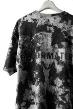 Load image into Gallery viewer, DEFORMATER.® "SPLASH" BACK LOGO TEE / MOTTLED DYING (MIX GREY)