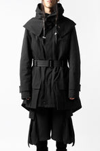 画像をギャラリービューアに読み込む, DEFORMATER.® FLAPPED MODS COAT / EXTRA WARM EDITION (BLACK)