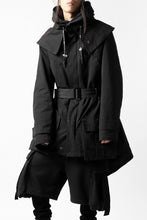 画像をギャラリービューアに読み込む, DEFORMATER.® FLAPPED MODS COAT / EXTRA WARM EDITION (BLACK)