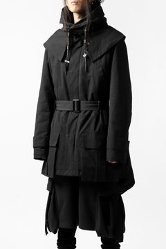 画像をギャラリービューアに読み込む, DEFORMATER.® FLAPPED MODS COAT / EXTRA WARM EDITION (BLACK)