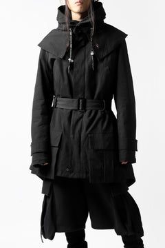 画像をギャラリービューアに読み込む, DEFORMATER.® FLAPPED MODS COAT / EXTRA WARM EDITION (BLACK)