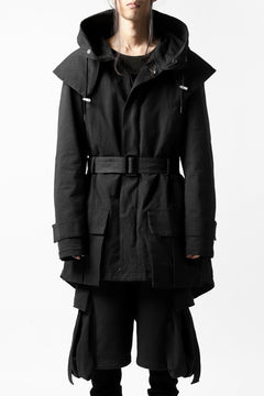 画像をギャラリービューアに読み込む, DEFORMATER.® FLAPPED MODS COAT / EXTRA WARM EDITION (BLACK)