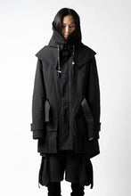 画像をギャラリービューアに読み込む, DEFORMATER.® FLAPPED MODS COAT / EXTRA WARM EDITION (BLACK)