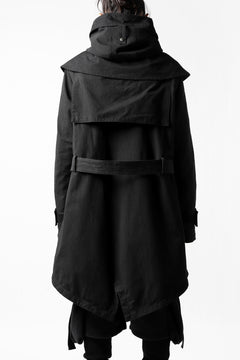 画像をギャラリービューアに読み込む, DEFORMATER.® FLAPPED MODS COAT / EXTRA WARM EDITION (BLACK)