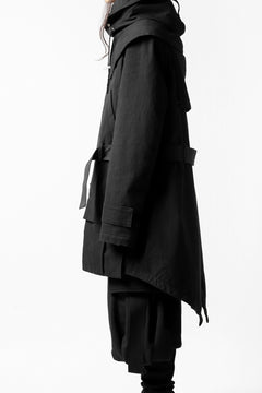 画像をギャラリービューアに読み込む, DEFORMATER.® FLAPPED MODS COAT / EXTRA WARM EDITION (BLACK)