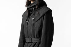 画像をギャラリービューアに読み込む, DEFORMATER.® FLAPPED MODS COAT / EXTRA WARM EDITION (BLACK)