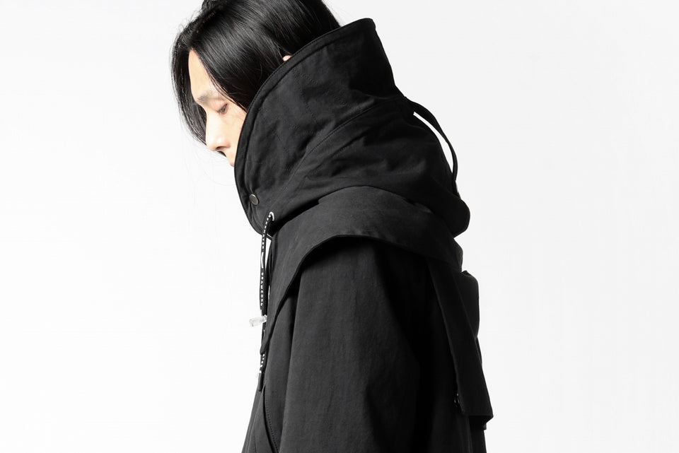 画像をギャラリービューアに読み込む, DEFORMATER.® FLAPPED MODS COAT / EXTRA WARM EDITION (BLACK)